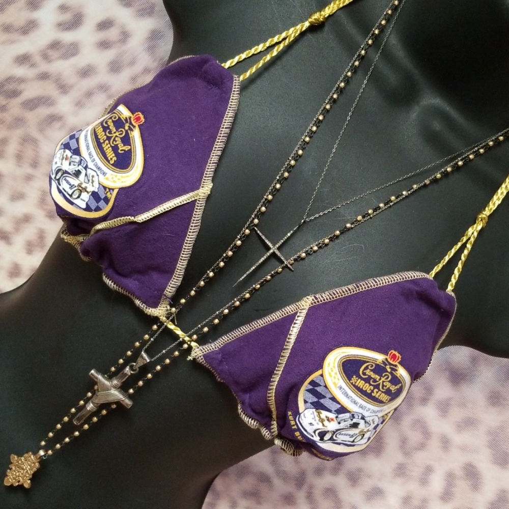 Crown Royal Racing Bikini Top - Picture 2 of 3